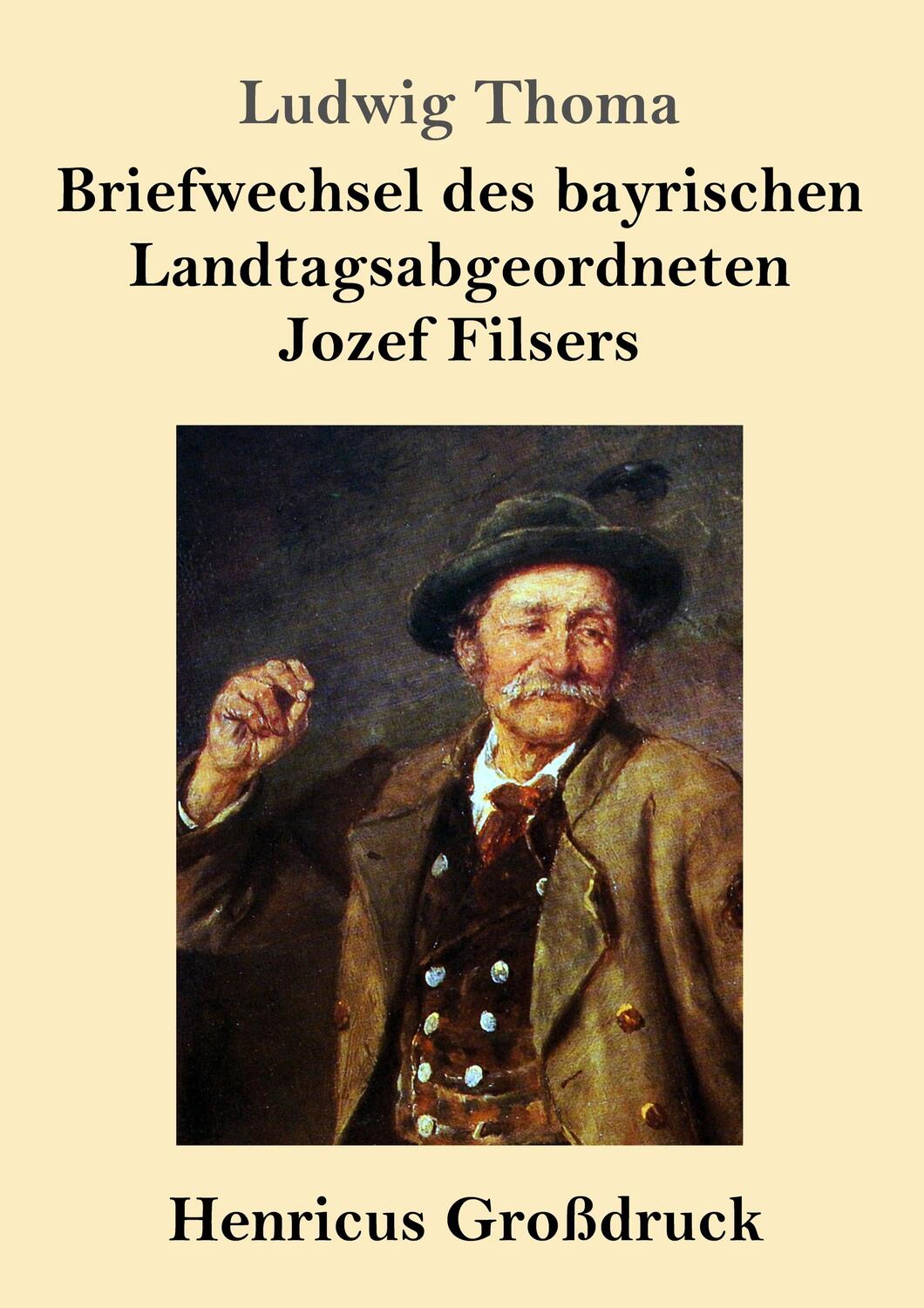 Cover: 9783847824695 | Briefwechsel des bayrischen Landtagsabgeordneten Jozef Filsers...