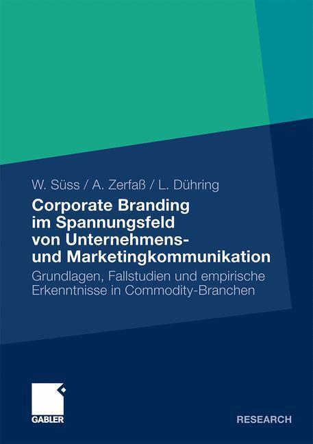 Cover: 9783834924049 | Corporate Branding im Spannungsfeld von Unternehmens- und...