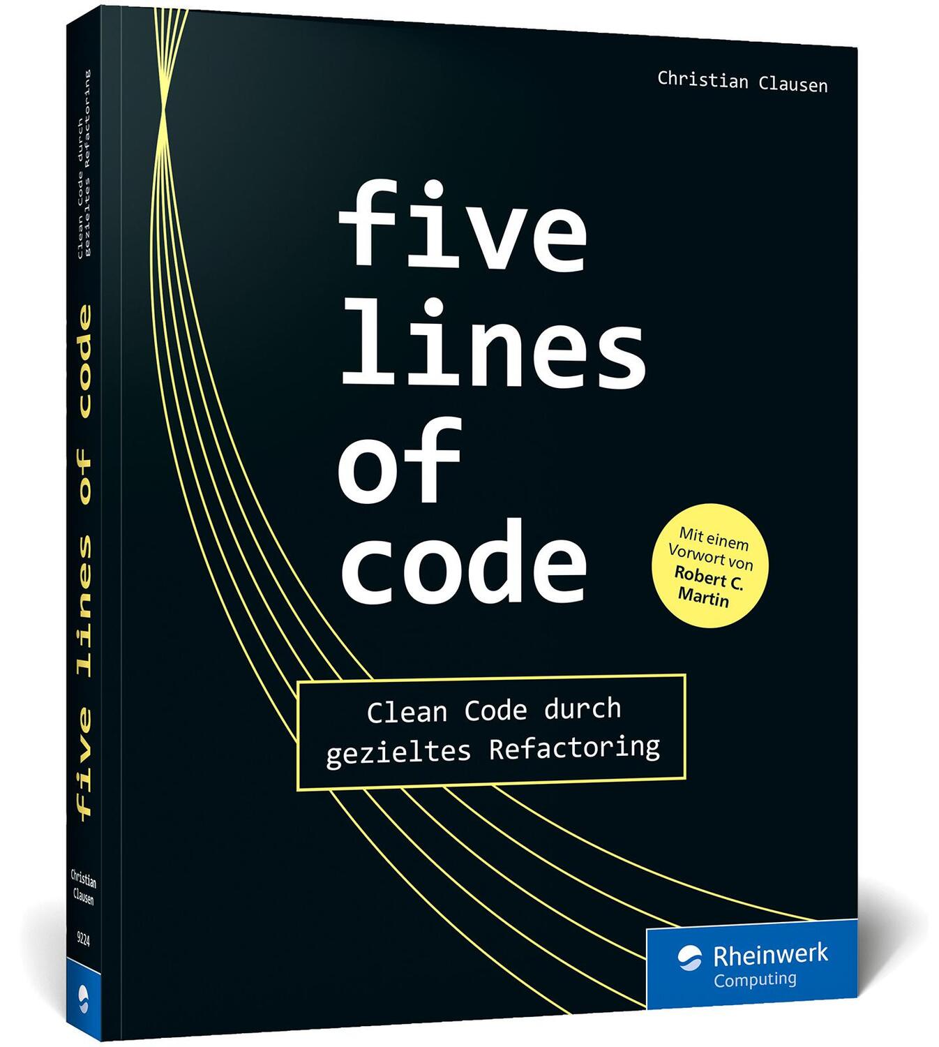 Cover: 9783836292245 | Five Lines of Code | Christian Clausen | Taschenbuch | 388 S. | 2022