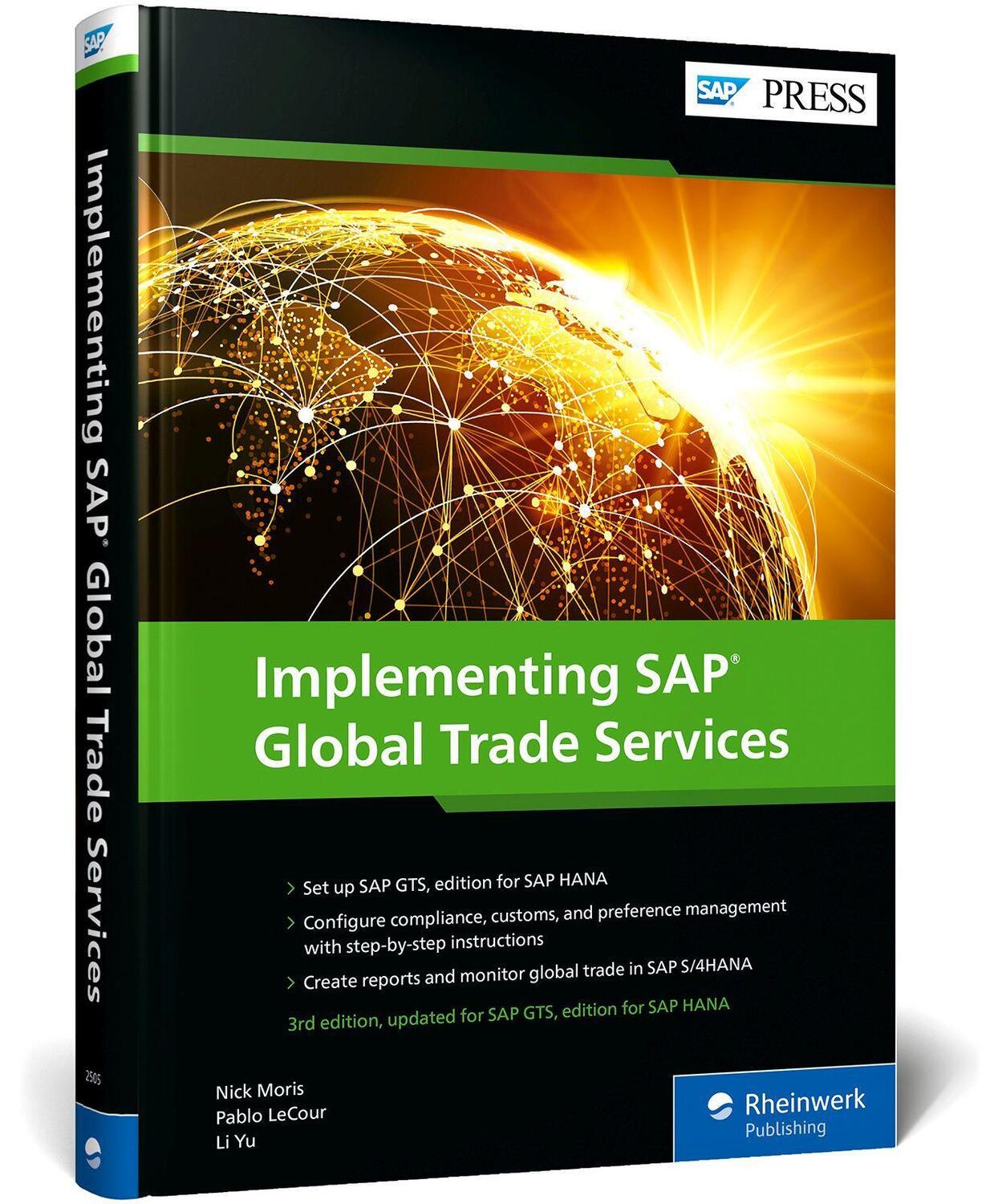 Cover: 9781493225057 | Implementing SAP Global Trade Services | Edition for SAP HANA | Buch