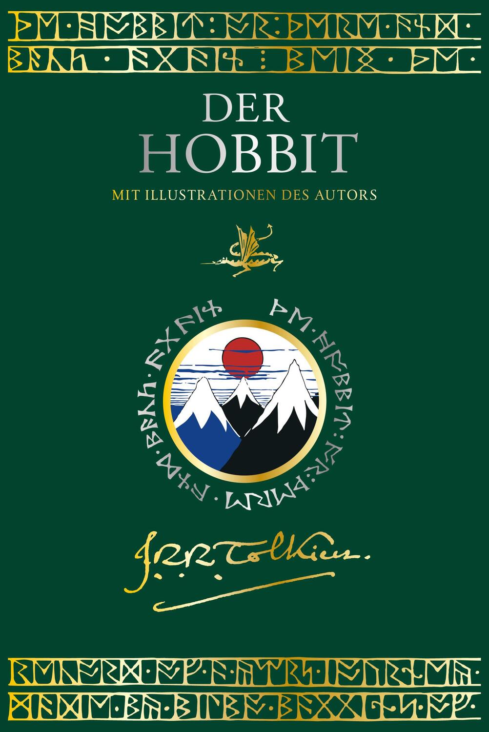 Cover: 9783608987492 | Der Hobbit Luxusausgabe | Mit Illustrationen des Autors | Tolkien