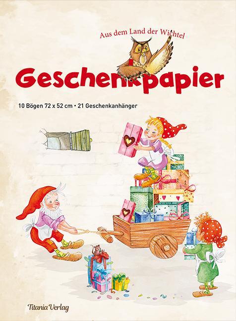 Cover: 9783864729034 | Geschenkpapier - Aus dem Land der Wichtel | Stück | Deutsch | 2019