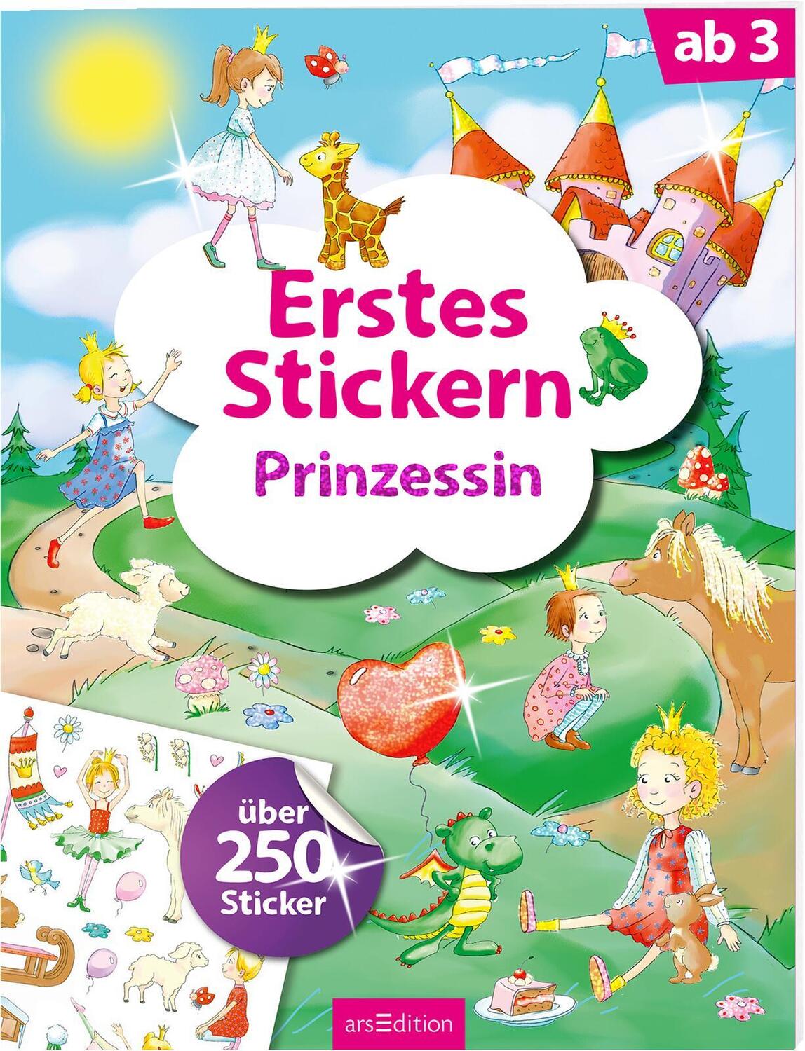 Cover: 9783845817293 | Erstes Stickern Prinzessin | über 250 Sticker | Taschenbuch | 24 S.