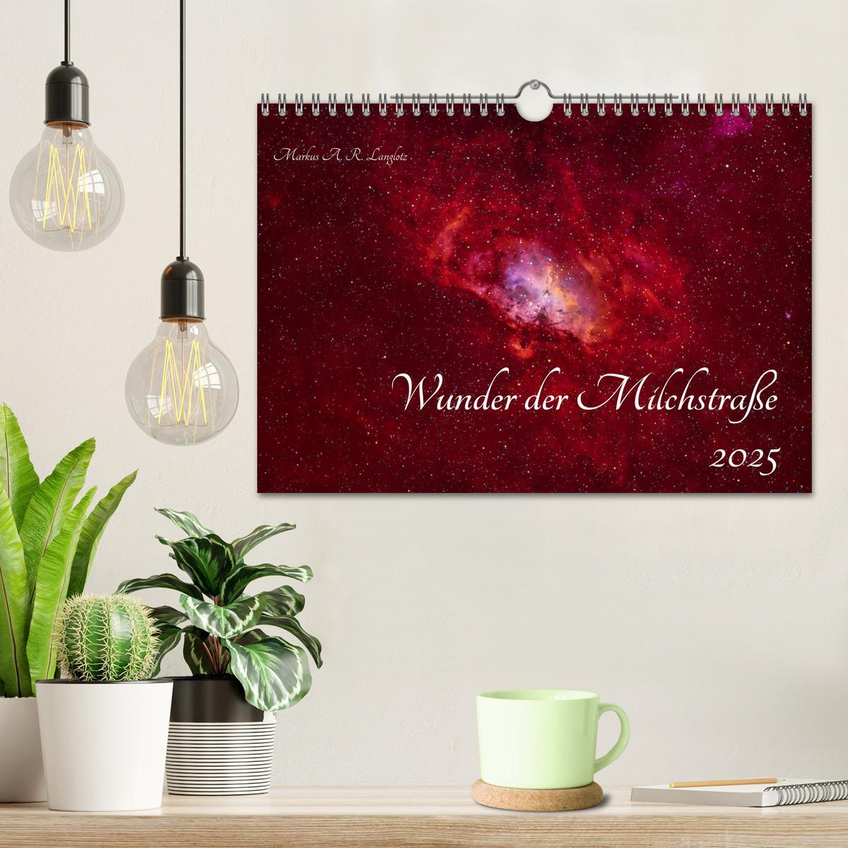 Bild: 9783383840630 | Wunder der Milchstraße (Wandkalender 2025 DIN A4 quer), CALVENDO...