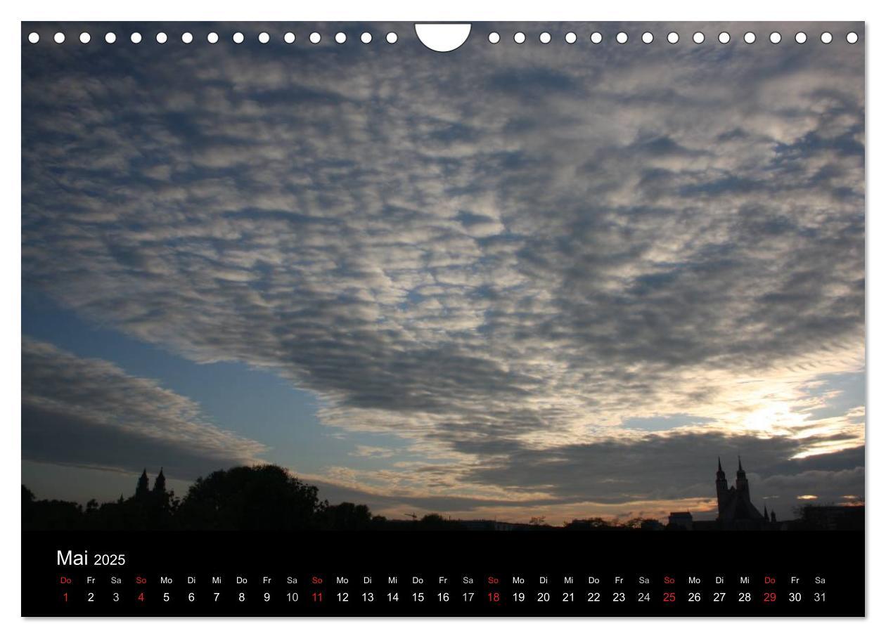 Bild: 9783435802142 | Wolken (Wandkalender 2025 DIN A4 quer), CALVENDO Monatskalender | Röhr