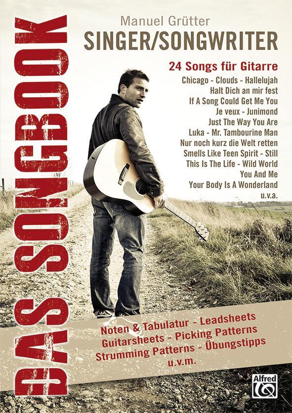 Cover: 9783933136930 | Singer/Songwriter - Das Songbook | 24 Songs für Gitarre | Gruetter