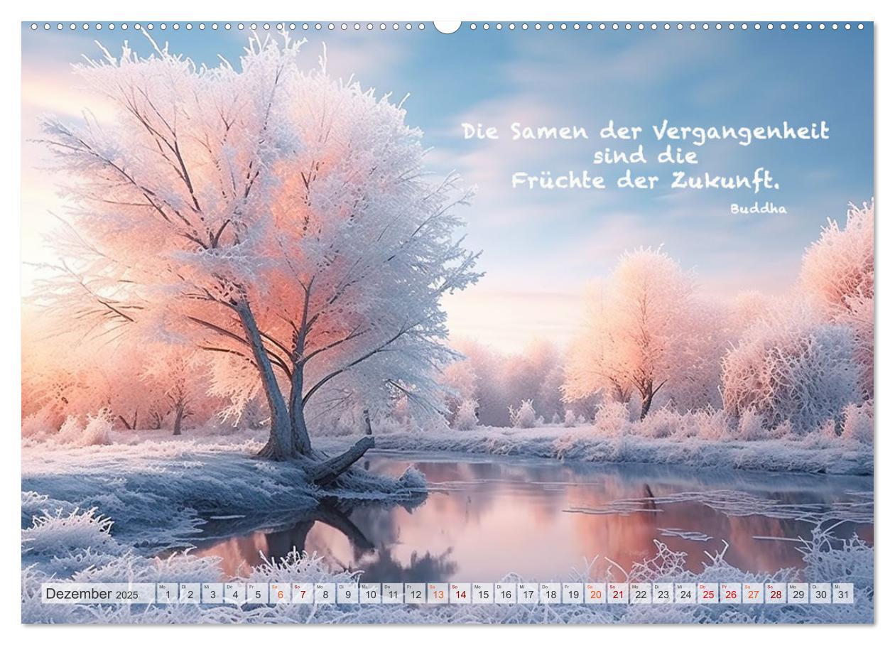 Bild: 9783383909566 | Meditation und innerer Frieden (Wandkalender 2025 DIN A2 quer),...