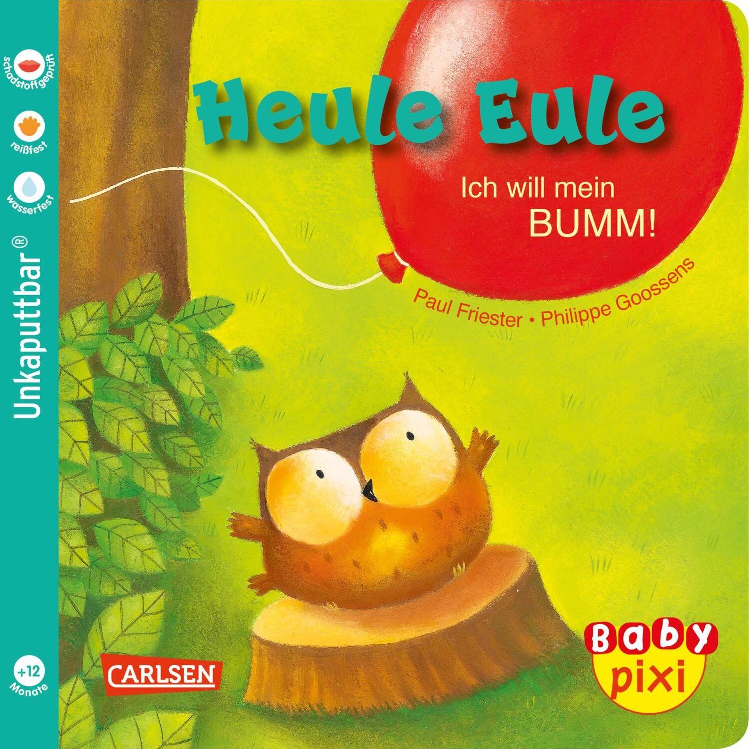 Cover: 9783551053046 | Baby Pixi (unkaputtbar) 81: VE 5 Heule Eule: Ich will mein BUMM! (5...