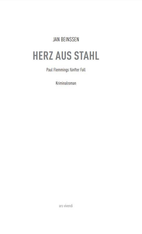 Bild: 9783869139968 | Herz aus Stahl (Neuauflage) | Paul Flemmings fünfter Fall | Buch