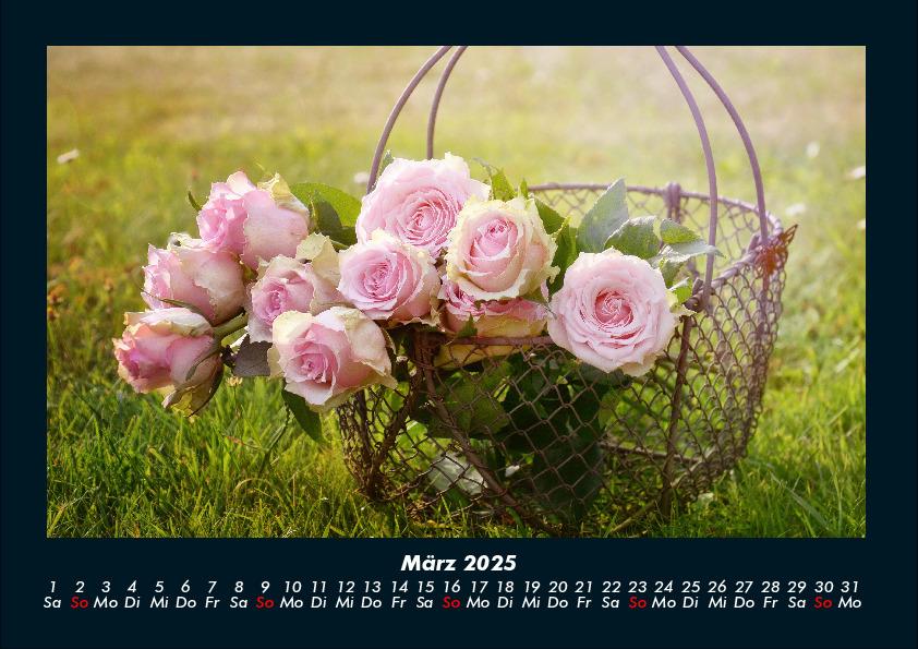 Bild: 9783755970637 | Rosen-Kalender 2025 Fotokalender DIN A4 | Tobias Becker | Kalender