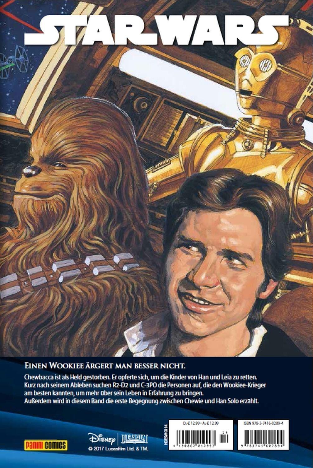 Rückseite: 9783741602894 | Star Wars Comic-Kollektion 14 - Chewbacca | Darko Macan (u. a.) | Buch