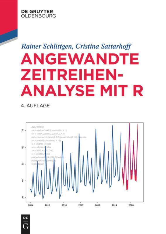 Cover: 9783110694093 | Angewandte Zeitreihenanalyse mit R | Rainer Schlittgen (u. a.) | Buch