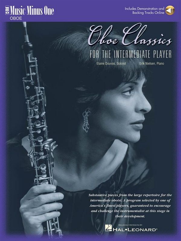 Cover: 9781596153592 | Oboe Classics for the Intermediate Player | Music Minus One | 2008