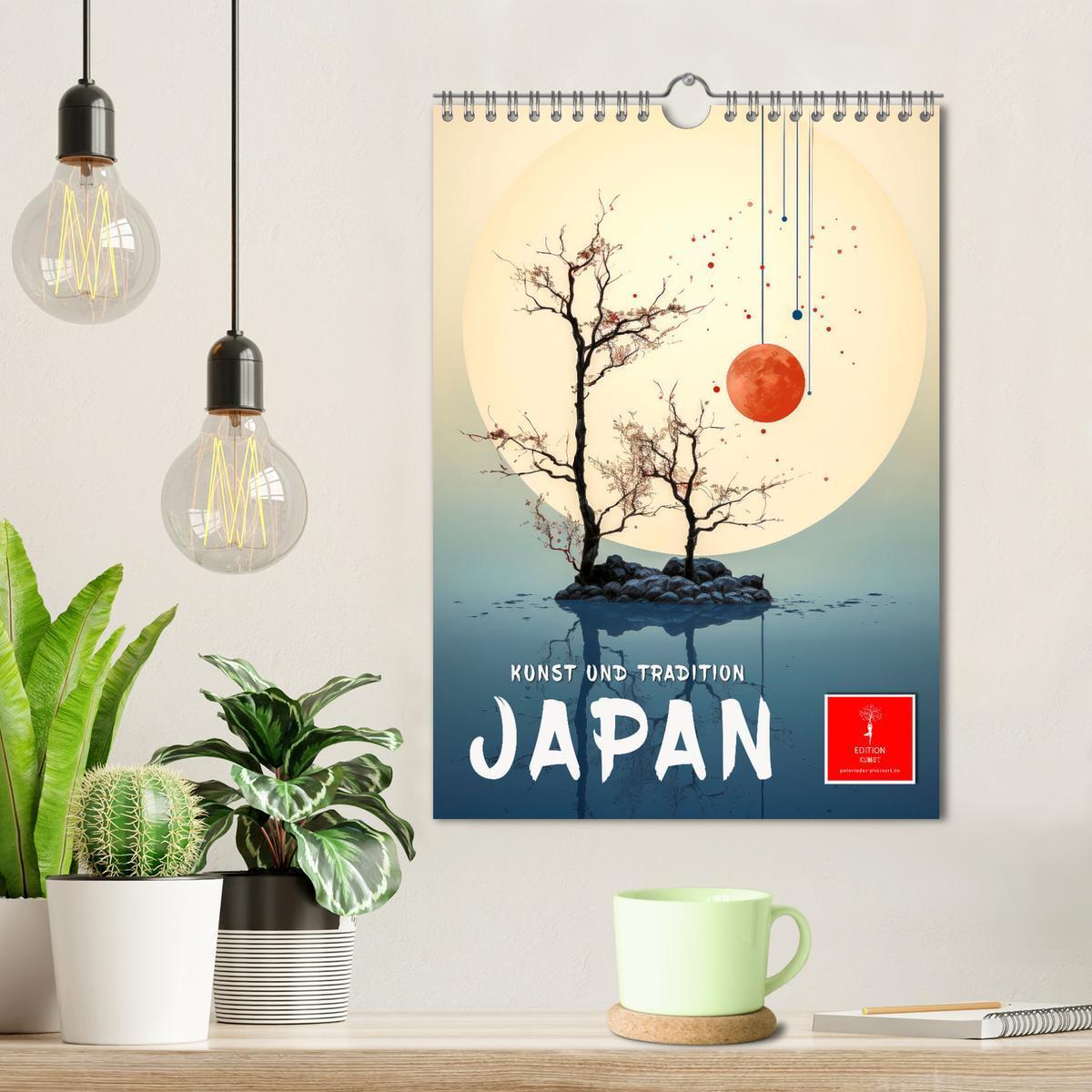 Bild: 9783435843916 | Japan - Kunst und Tradition (Wandkalender 2025 DIN A4 hoch),...