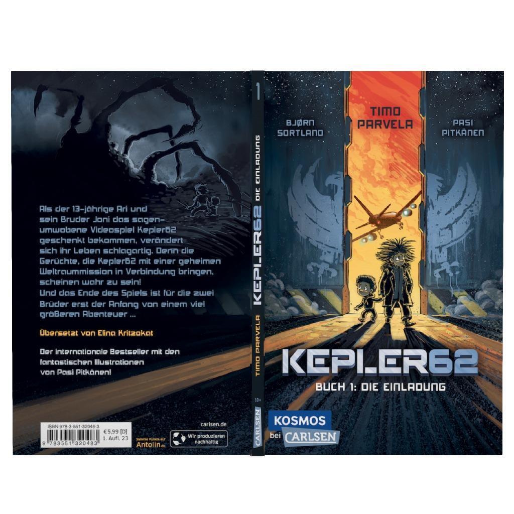 Bild: 9783551320483 | Kepler62 1: Die Einladung | Timo Parvela (u. a.) | Taschenbuch | 2023