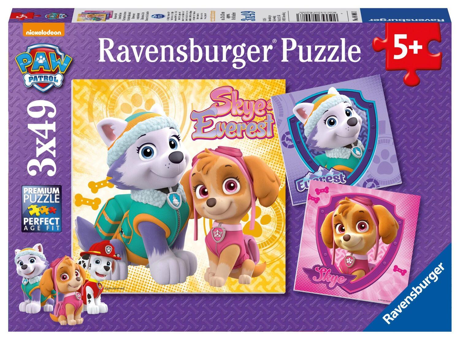 Cover: 4005556080083 | Bezaubernde Hundemädchen Puzzle 3 x 49 Teile | Spiel | Deutsch | 2016