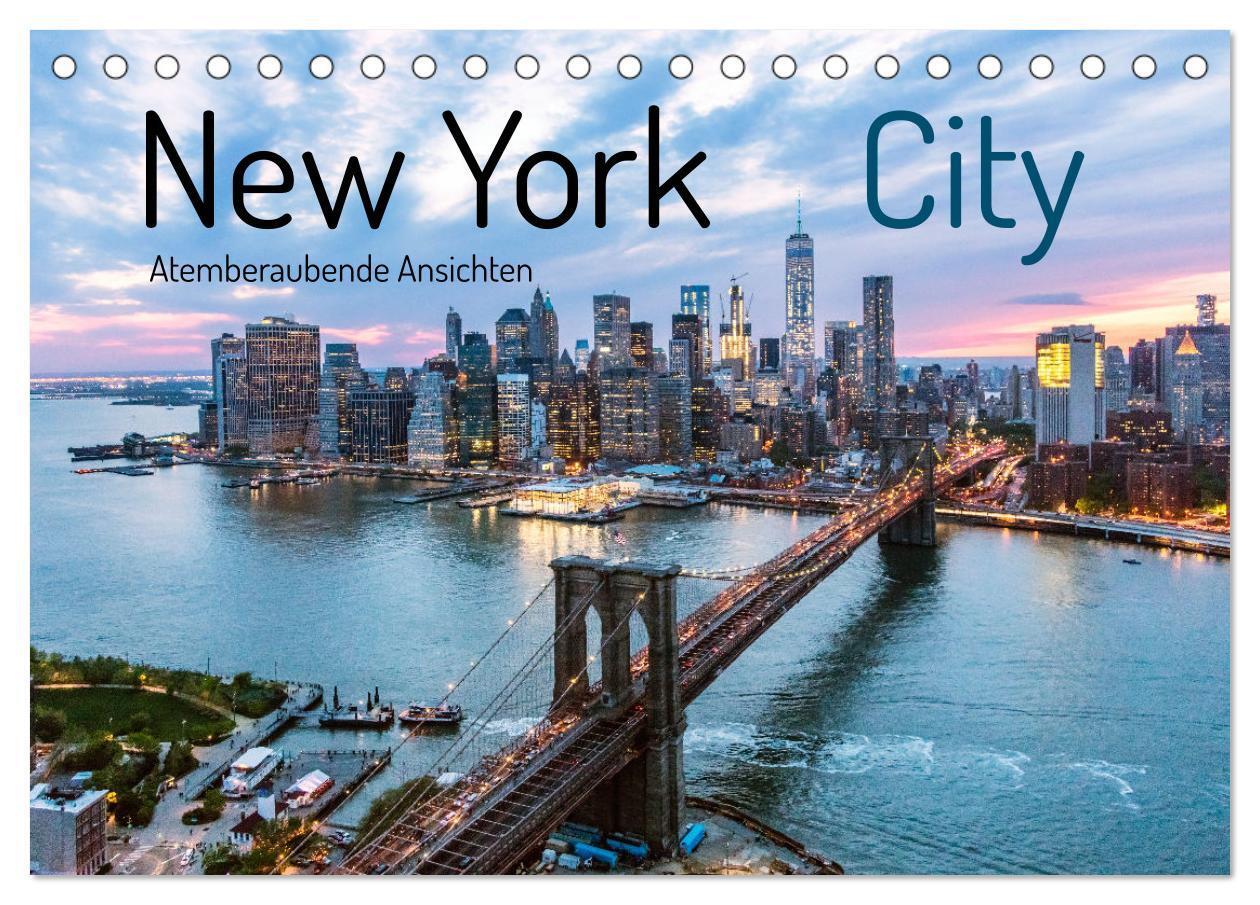 Cover: 9783675548213 | New York City - Atemberaubende Ansichten (Tischkalender 2024 DIN A5...