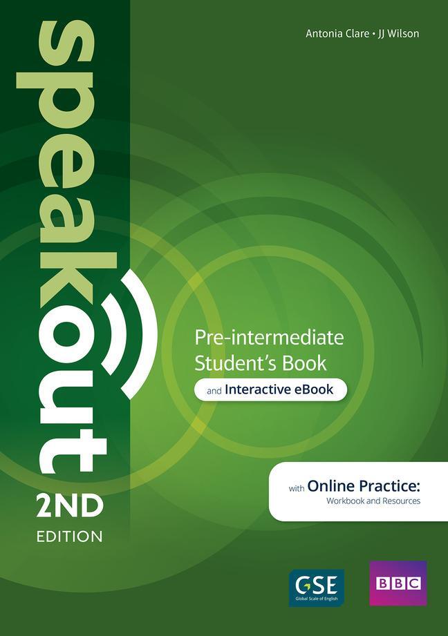Cover: 9781292394633 | Speakout 2ed Pre-intermediate Student's Book &amp; Interactive eBook...