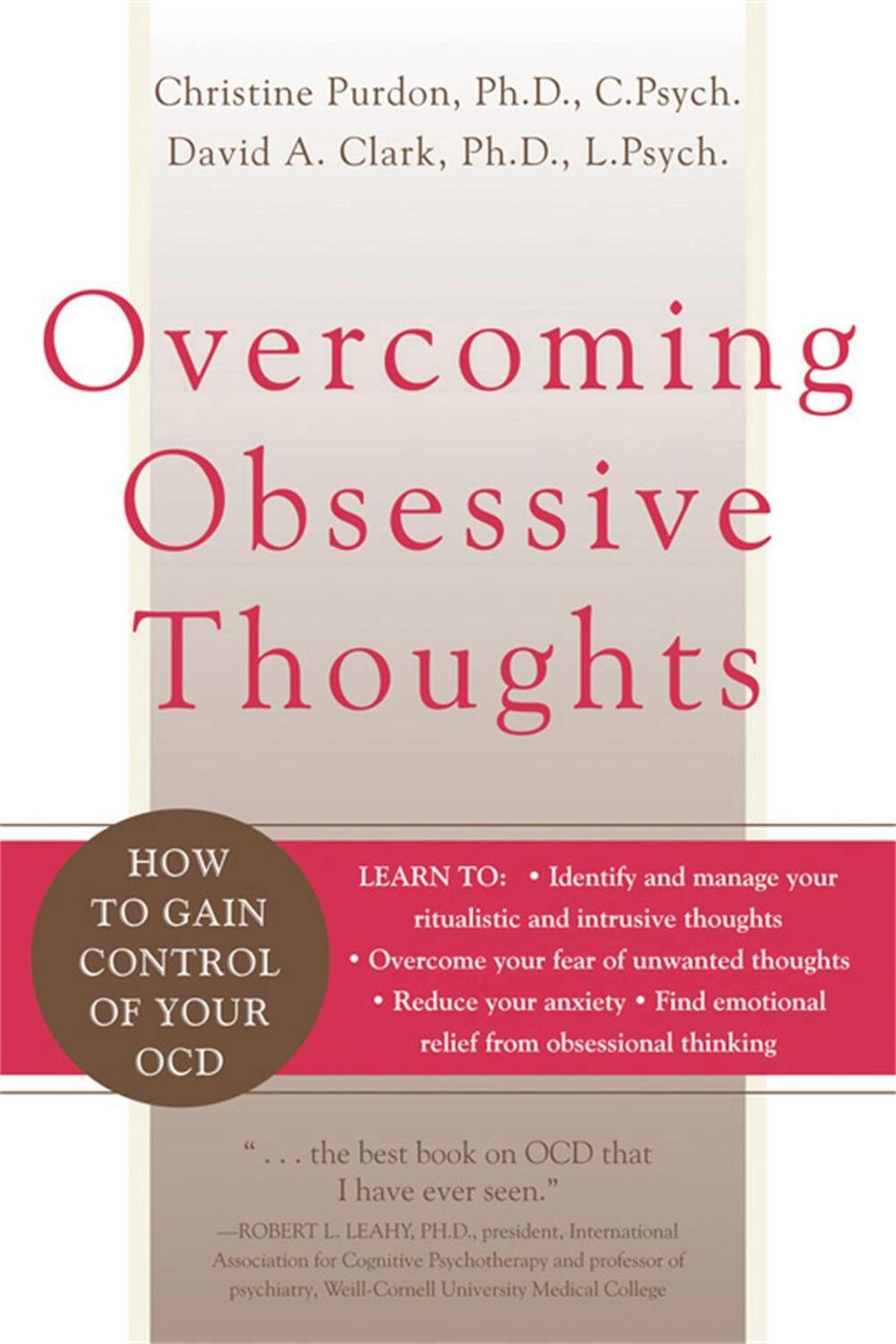 Cover: 9781572243811 | Overcoming Obsessive Thoughts | How to Gain Control of Your OCD | Buch