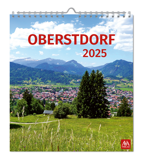 Cover: 9783985160594 | Oberstdorf 2025 | Postkartenkalender | AVA-Verlag Allgäu GmbH | 14 S.