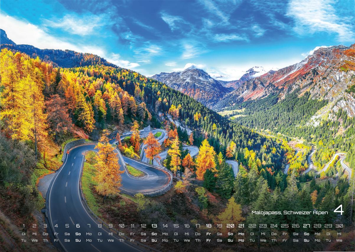 Bild: 9783986734367 | Schweiz - 2025 - Kalender DIN A3 | GP-Fever.de | Kalender | 15 S.