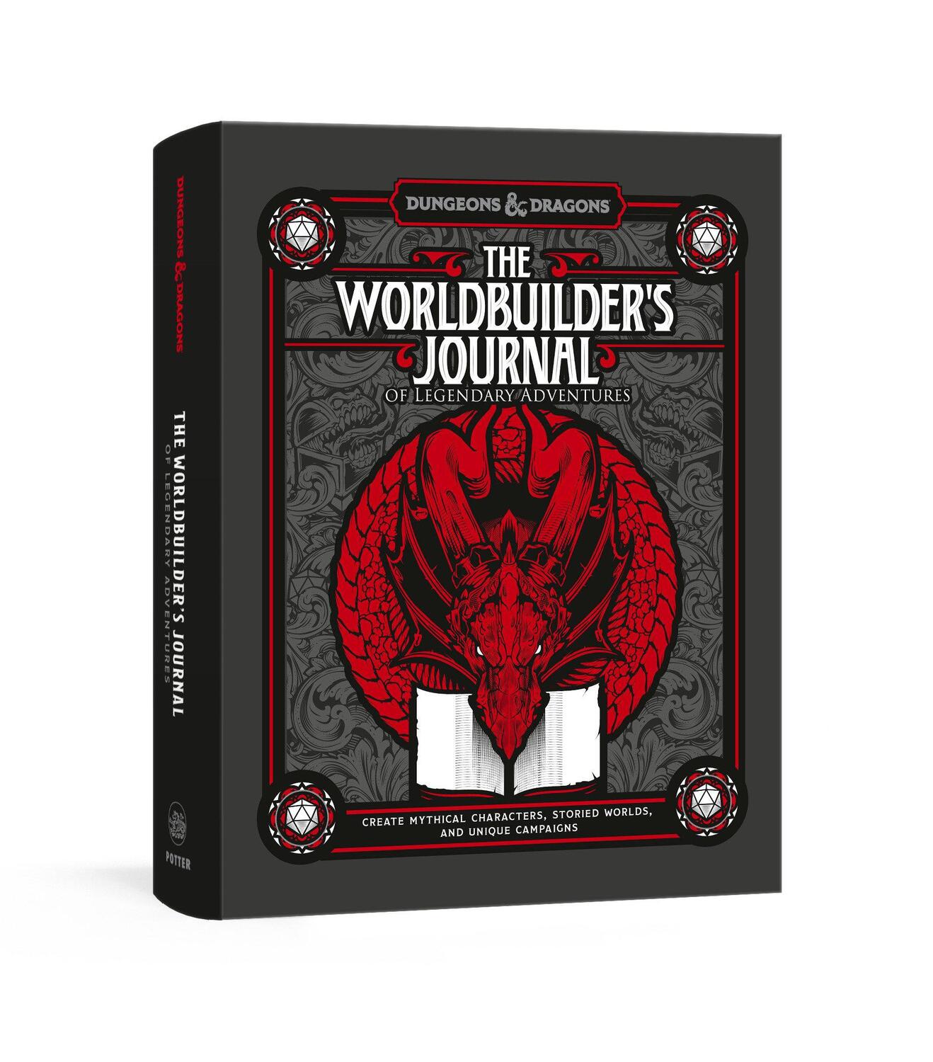 Cover: 9781984824639 | The Worldbuilder's Journal of Legendary Adventures (Dungeons &...