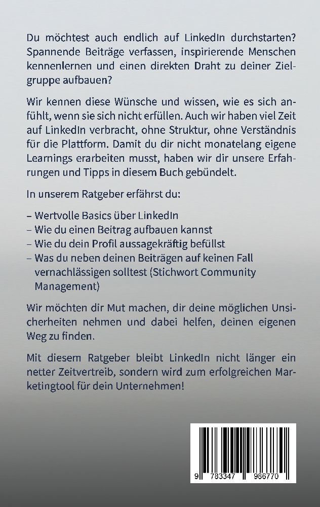 Bild: 9783347986770 | Content-Marketing auf LinkedIn - überzeugend und persönlich | Buch