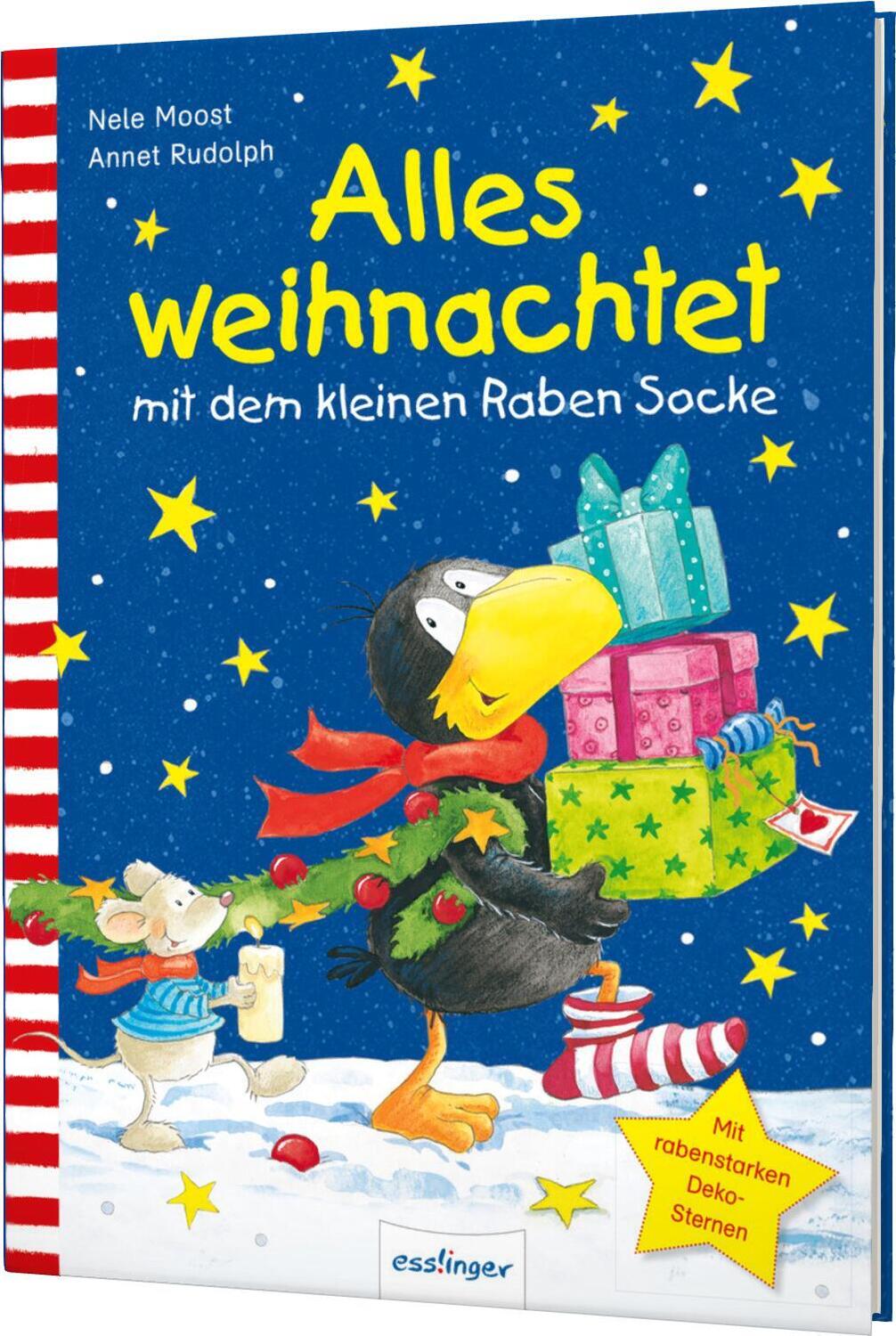 Cover: 9783480235483 | Der kleine Rabe Socke: Alles weihnachtet mit dem kleinen Raben Socke