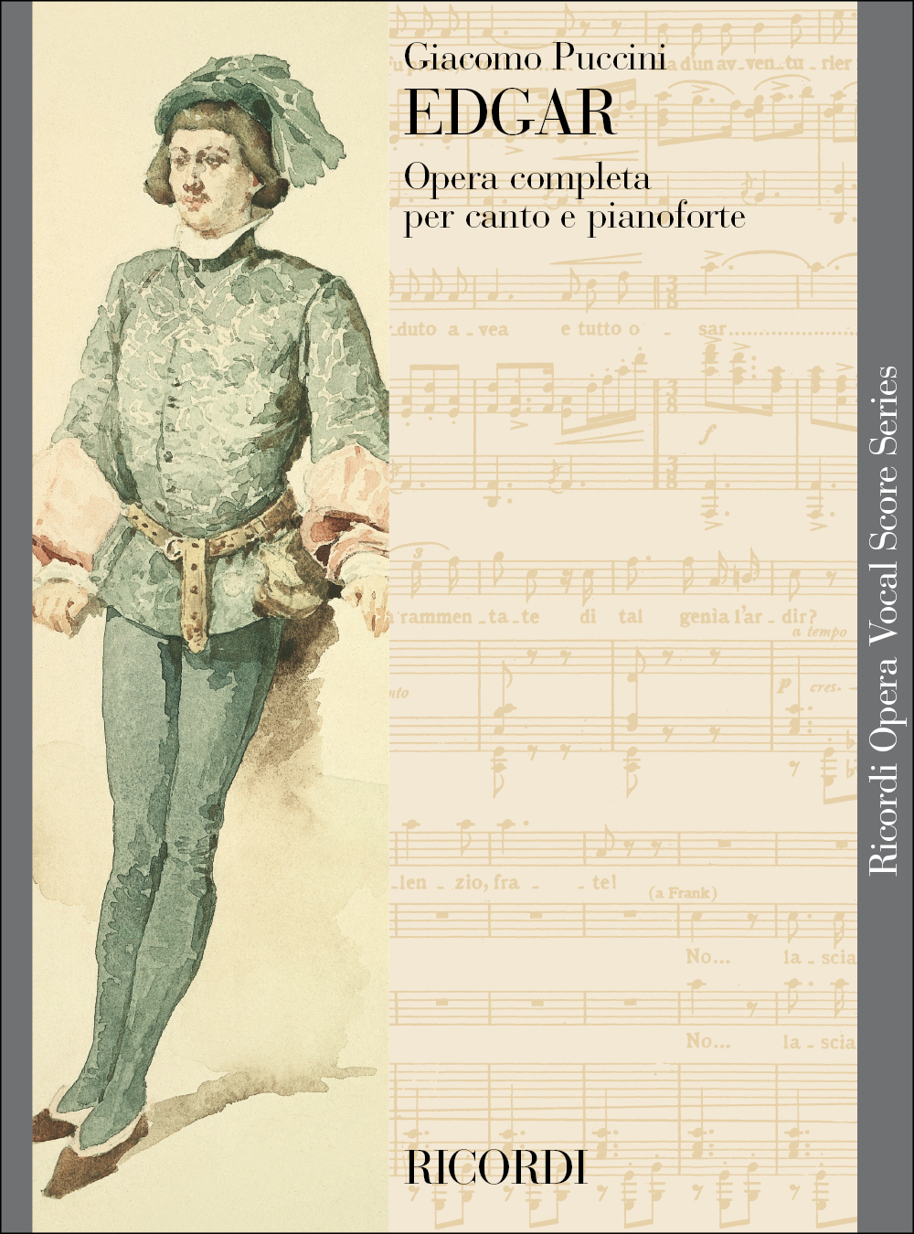 Cover: 9790041104904 | Edgar | Giacomo Puccini | Klavierauszug | 2006 | Ricordi