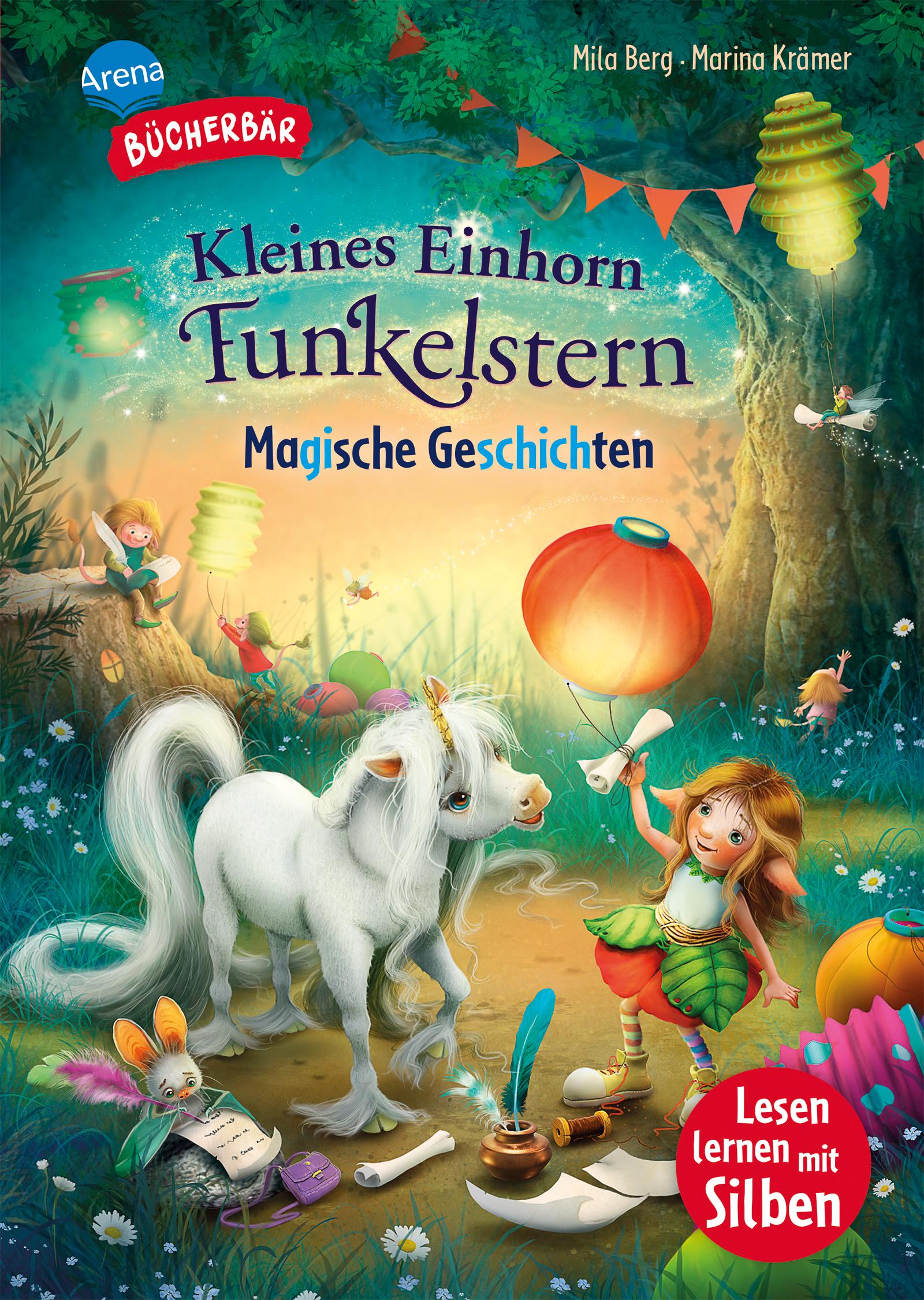 Cover: 9783401721460 | Kleines Einhorn Funkelstern. Magische Geschichten | Mila Berg | Buch