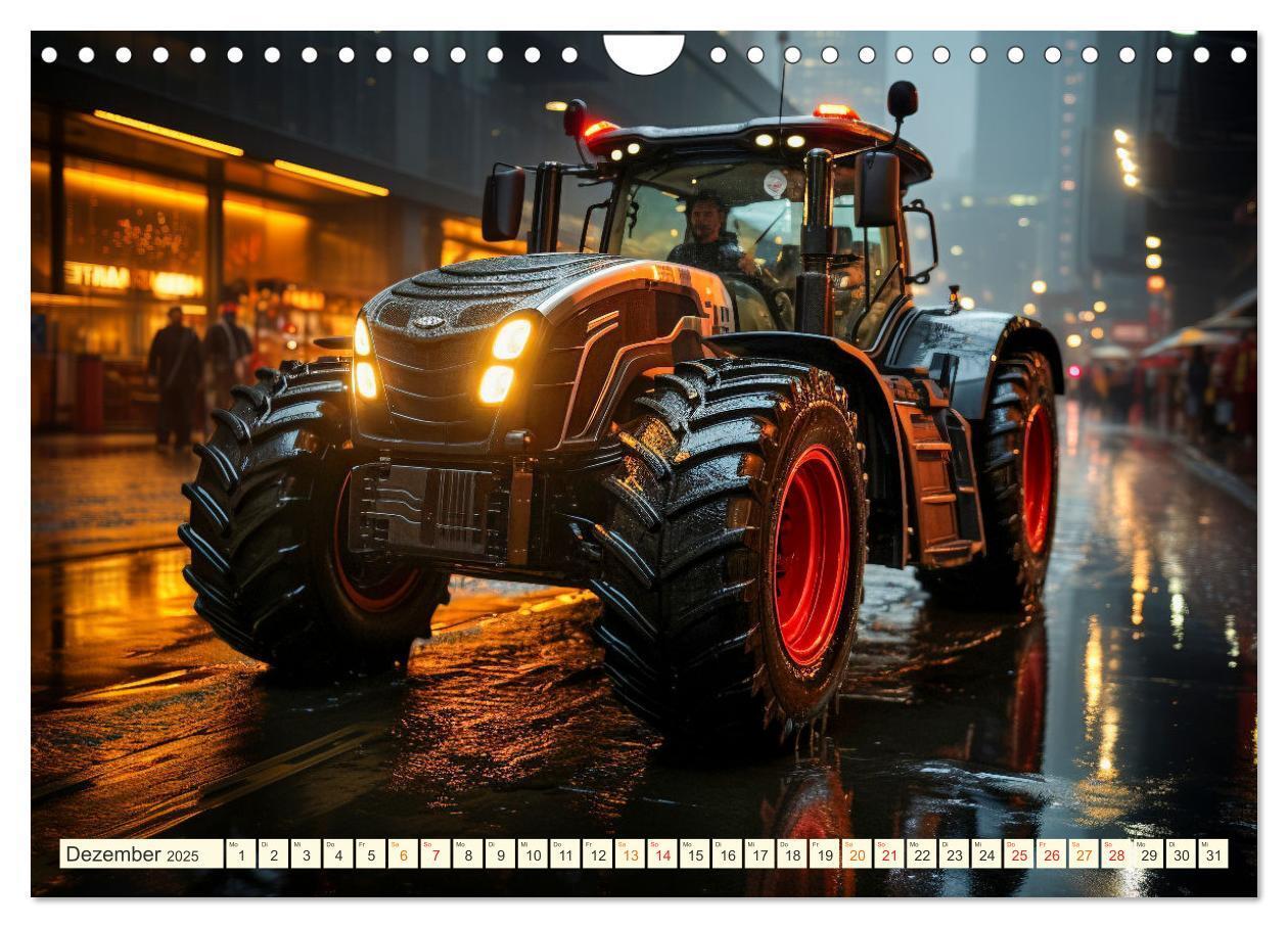 Bild: 9783383856358 | Traktor Fantasien (Wandkalender 2025 DIN A4 quer), CALVENDO...