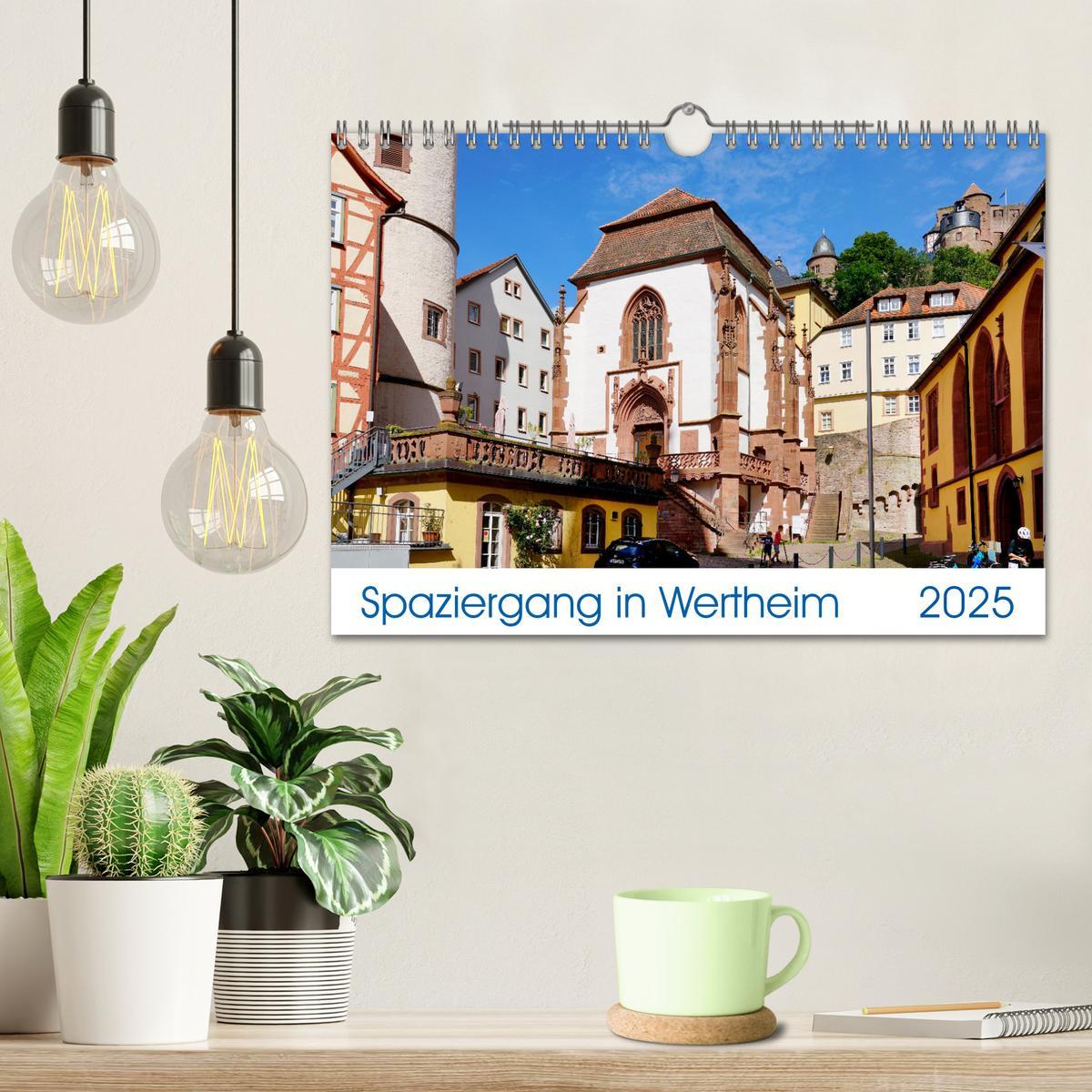 Bild: 9783457184721 | Spaziergang in Wertheim (Wandkalender 2025 DIN A4 quer), CALVENDO...