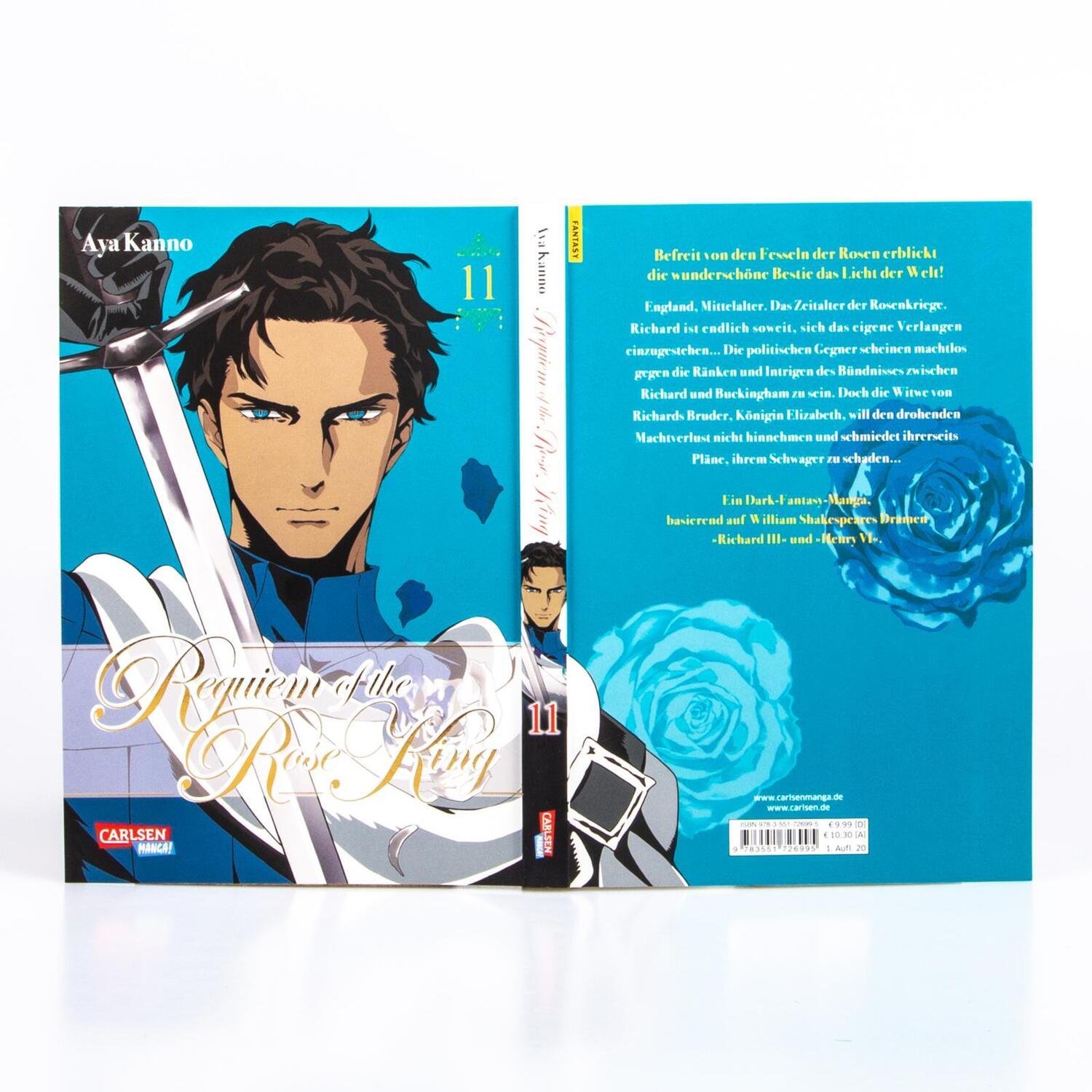 Bild: 9783551726995 | Requiem of the Rose King 11 | Manga-Epos zur Zeit des Rosenkrieges