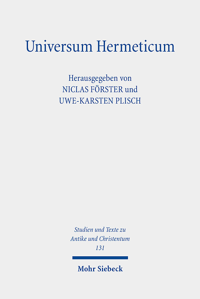 Cover: 9783161576157 | Universum Hermeticum | Niclas Förster (u. a.) | Taschenbuch | IX