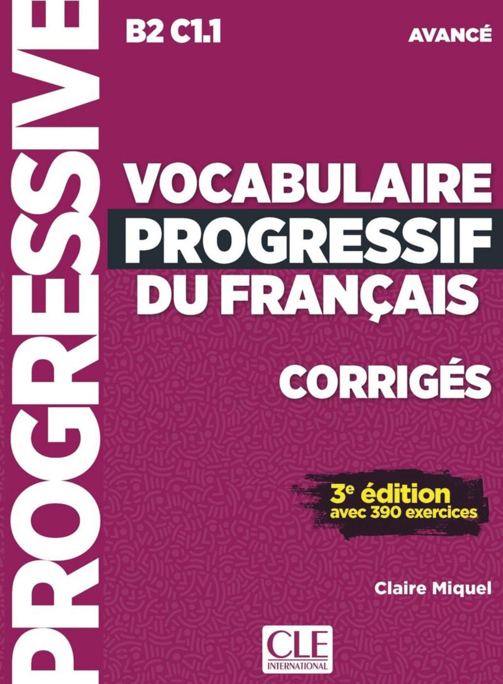 Cover: 9783125953055 | Vocabulaire progressif du français. Niveau avancé - 3ème édition....