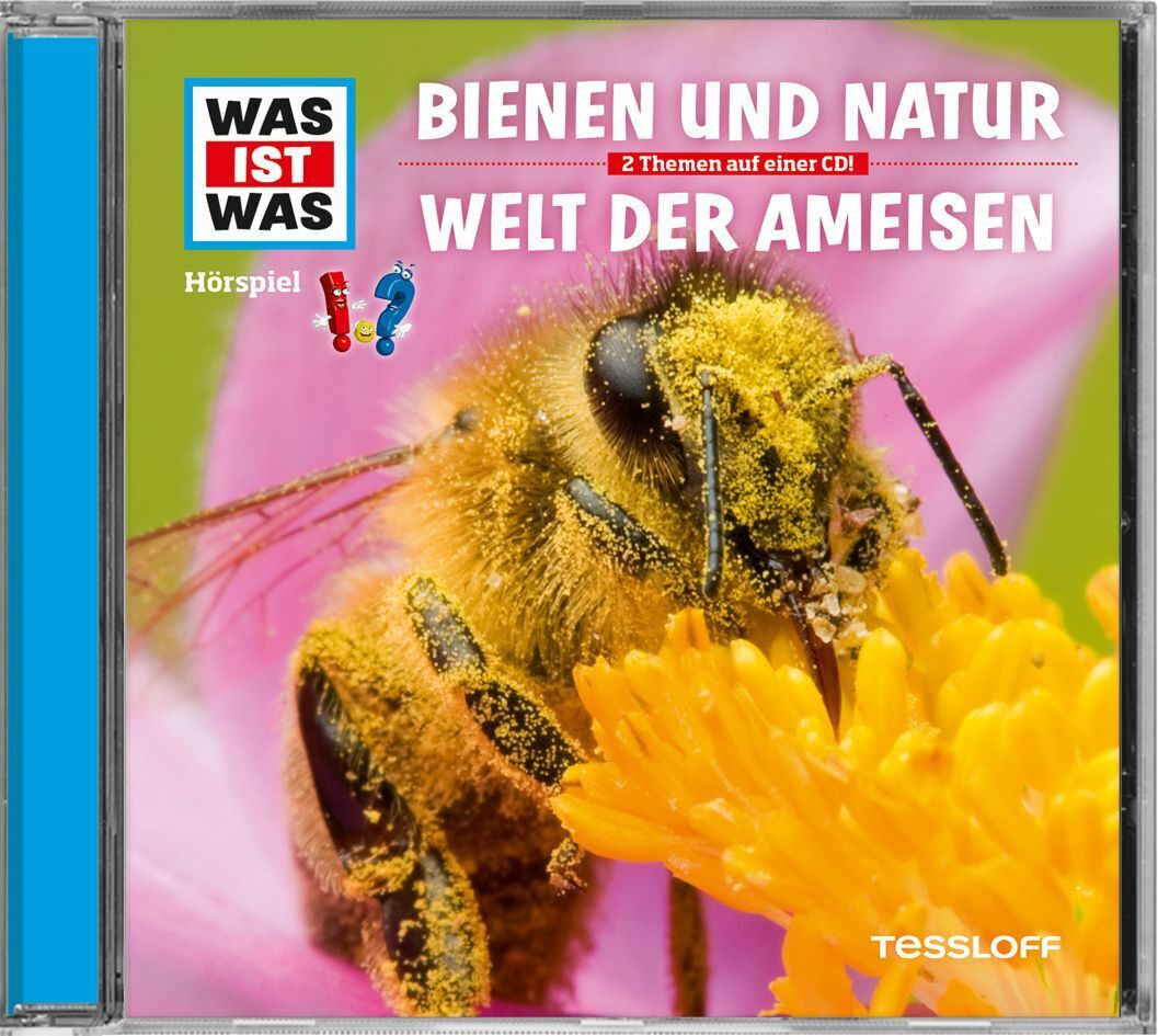 Cover: 9783788643379 | WAS IST WAS Hörspiel: Bienen und Natur / Welt der Ameisen, Audio-CD