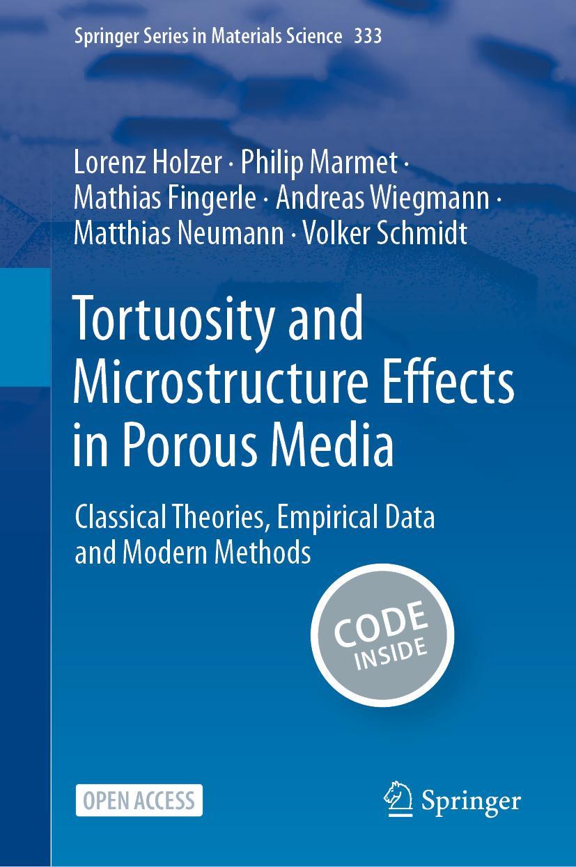 Cover: 9783031304767 | Tortuosity and Microstructure Effects in Porous Media | Holzer (u. a.)