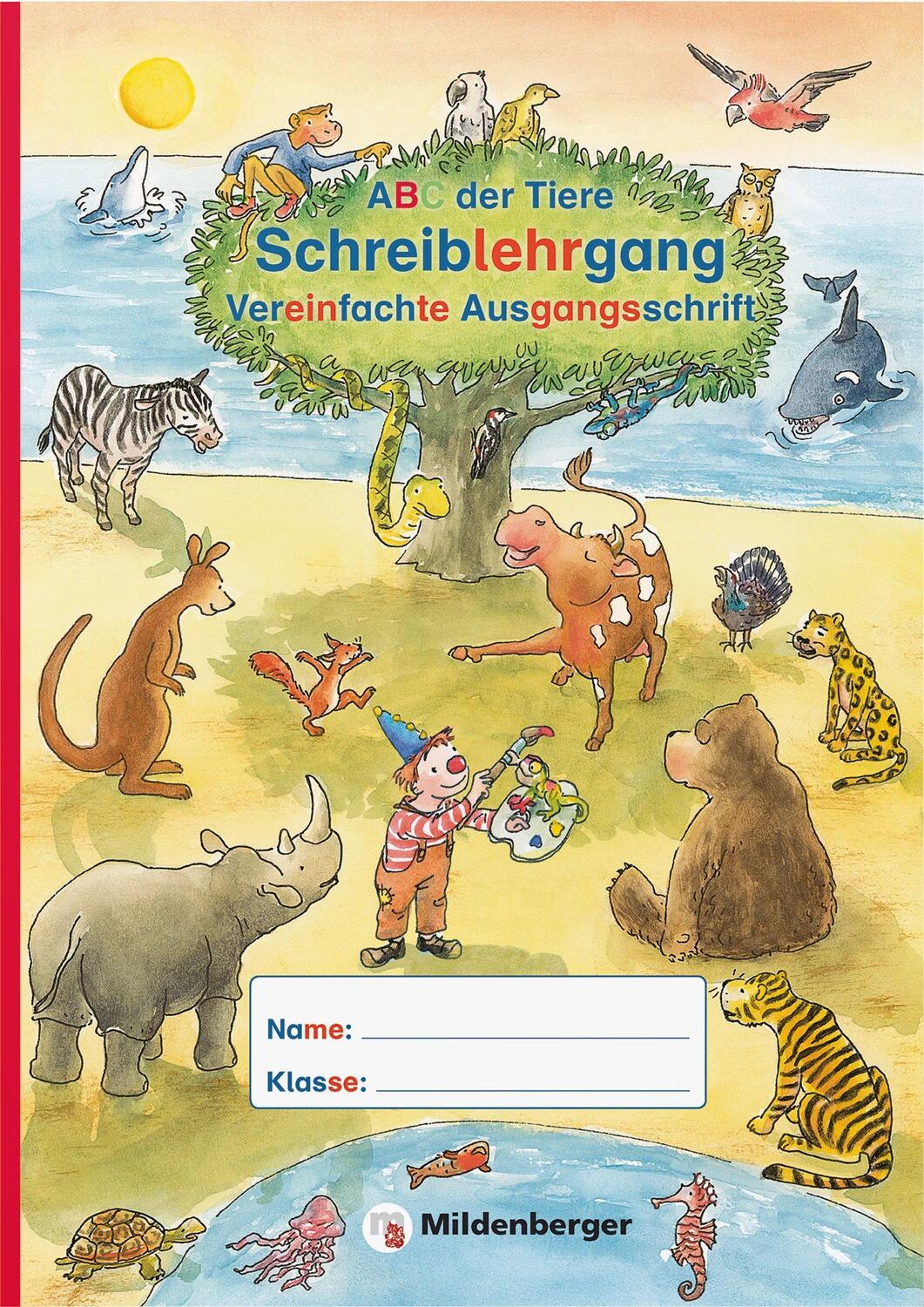 Cover: 9783619145836 | ABC der Tiere - Schreiblehrgang VA in Sammelmappe · Neubearbeitung