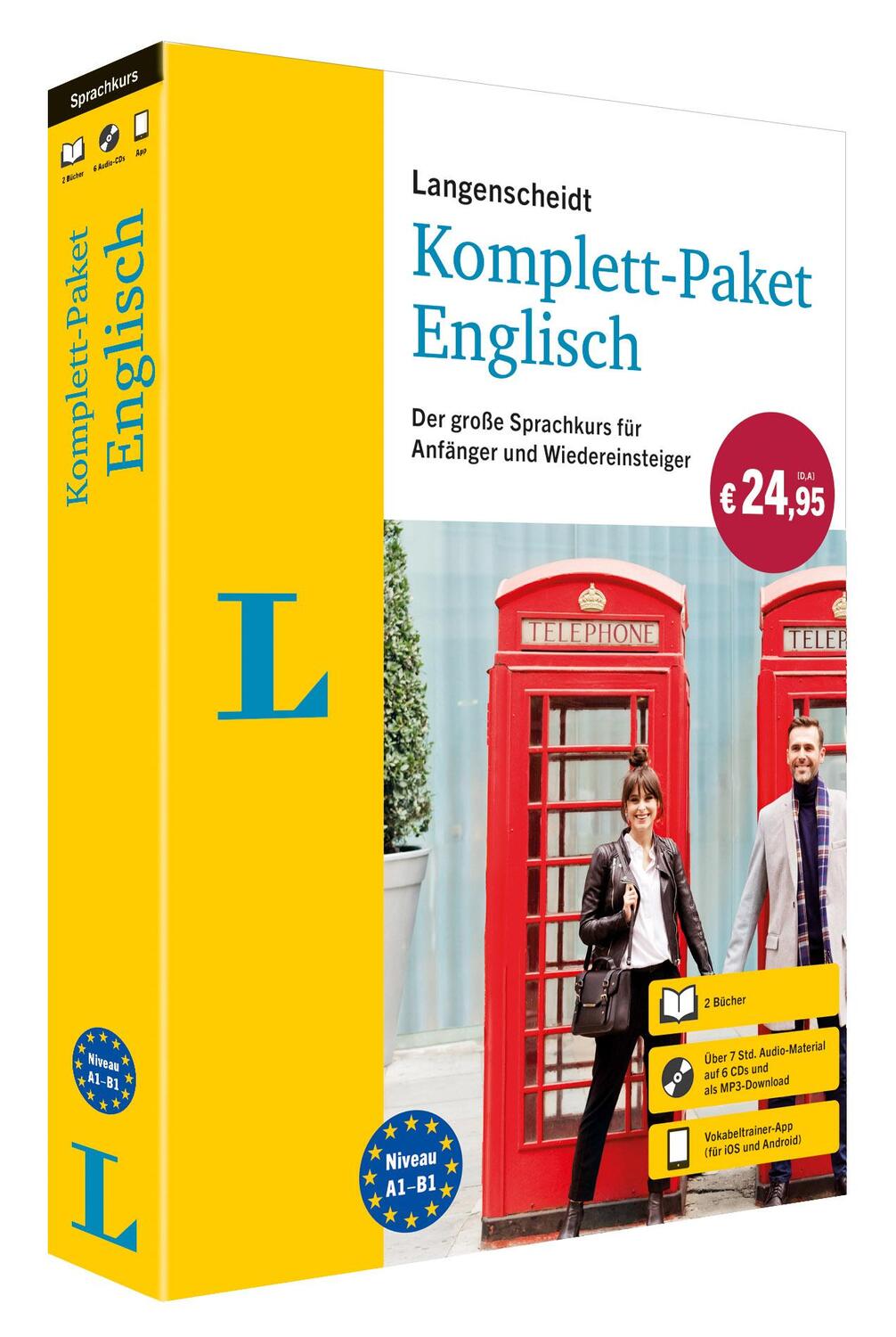 Cover: 9783125635128 | Langenscheidt Komplett-Paket Englisch | Taschenbuch | 336 S. | Deutsch