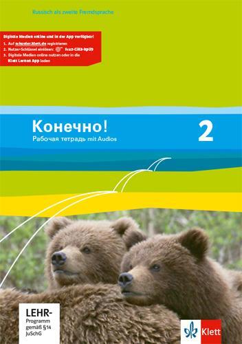 Cover: 9783125275072 | Konetschno! Band 2. Russisch als 2. Fremdsprache. Arbeitsheft mit...