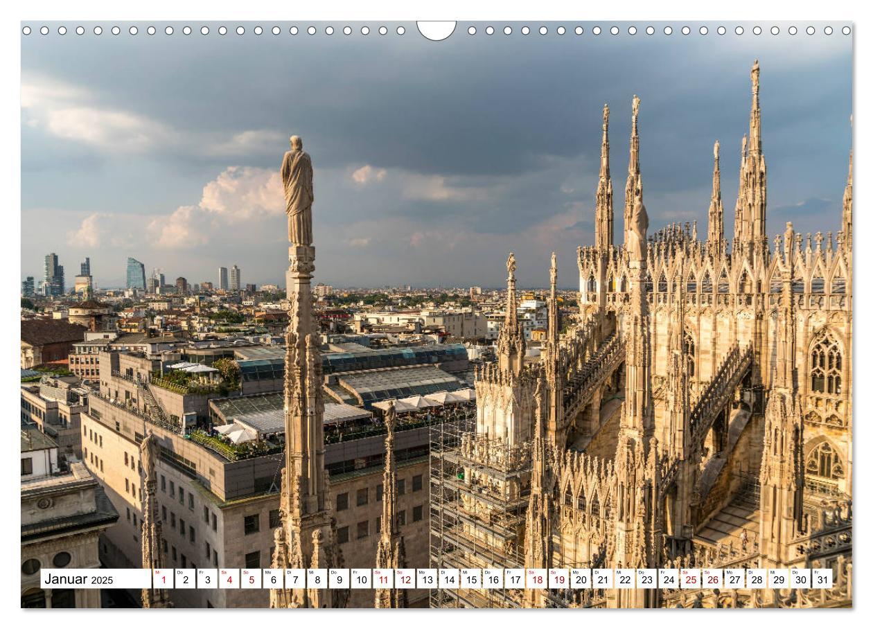 Bild: 9783435259687 | Italien - Mailand (Wandkalender 2025 DIN A3 quer), CALVENDO...