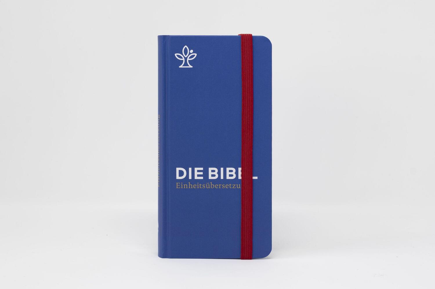 Cover: 9783460440463 | Die Bibel. Taschenausgabe stripe mit roter loser Gummilitze | Buch