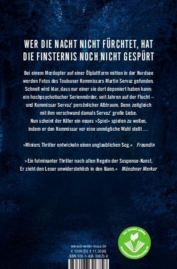 Rückseite: 9783426306758 | Nacht | Psychothriller | Bernard Minier | Taschenbuch | 544 S. | 2020