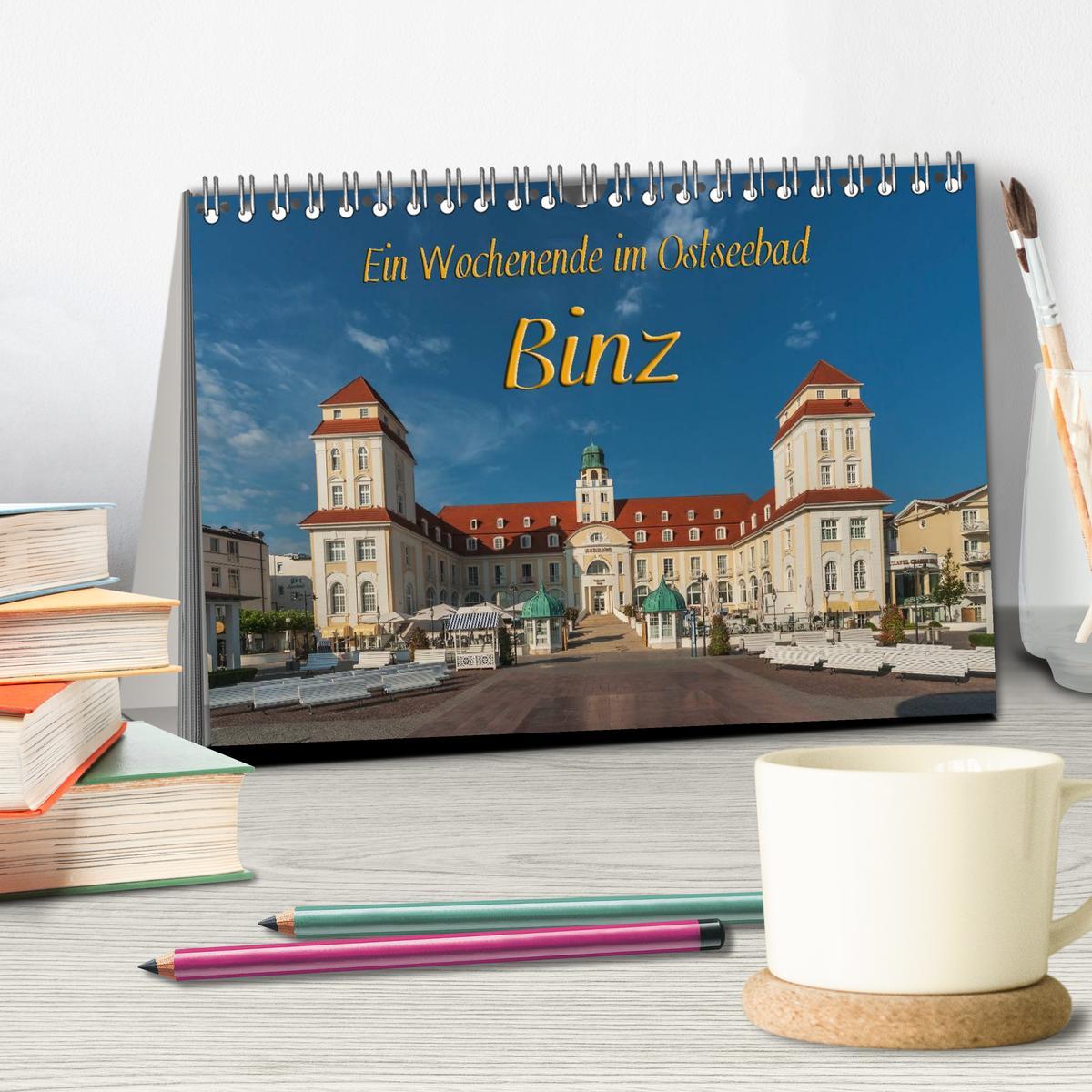 Bild: 9783435485284 | Ein Wochenende im Ostseebad Binz (Tischkalender 2025 DIN A5 quer),...