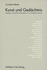Cover: 9783770536214 | Kunst und Gedächtnis | Cordula Meier | Taschenbuch | 224 S. | Deutsch