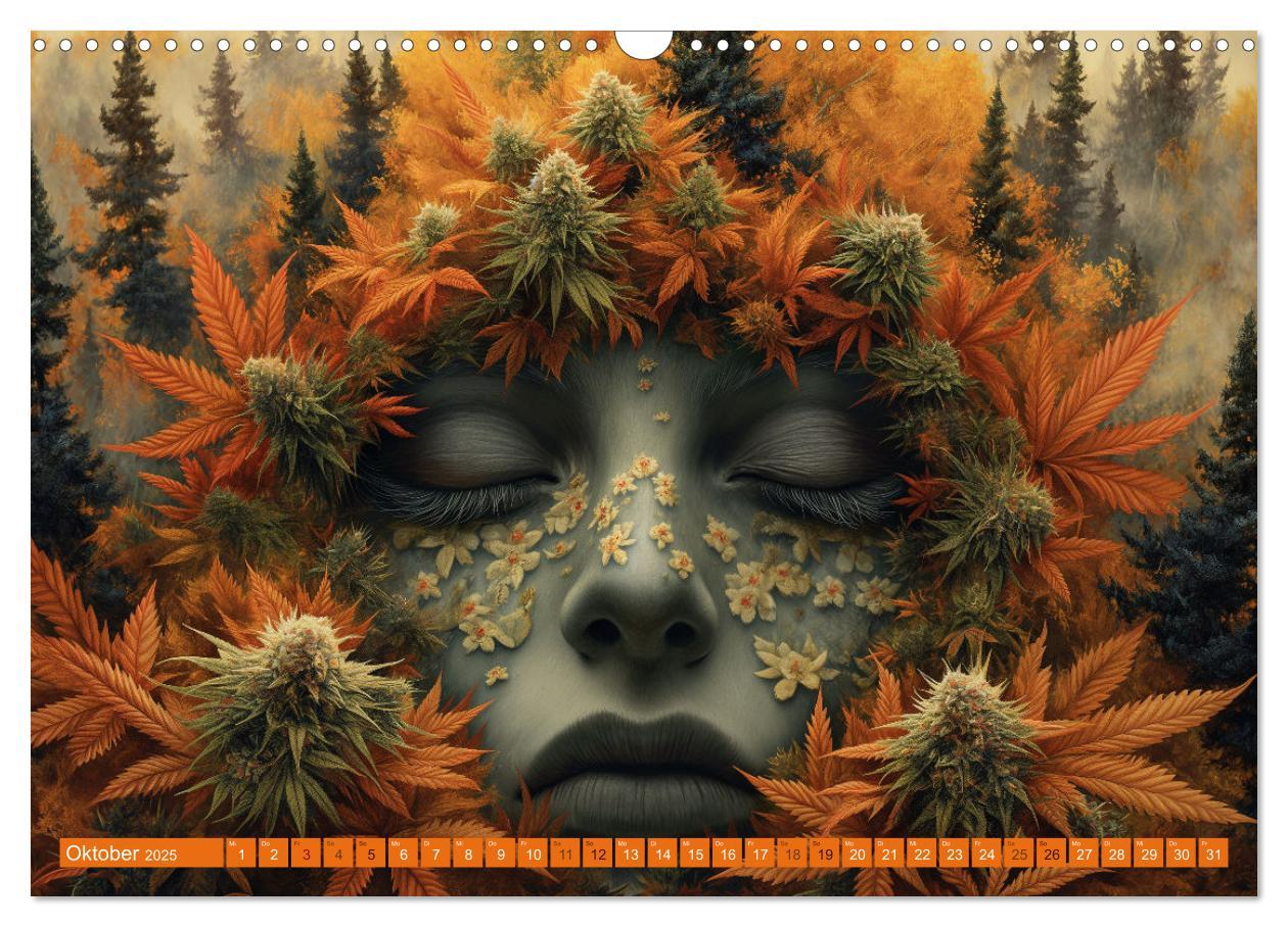 Bild: 9783383764714 | High Moments - Ein Jahr im Zeichen von Cannabis (Wandkalender 2025...