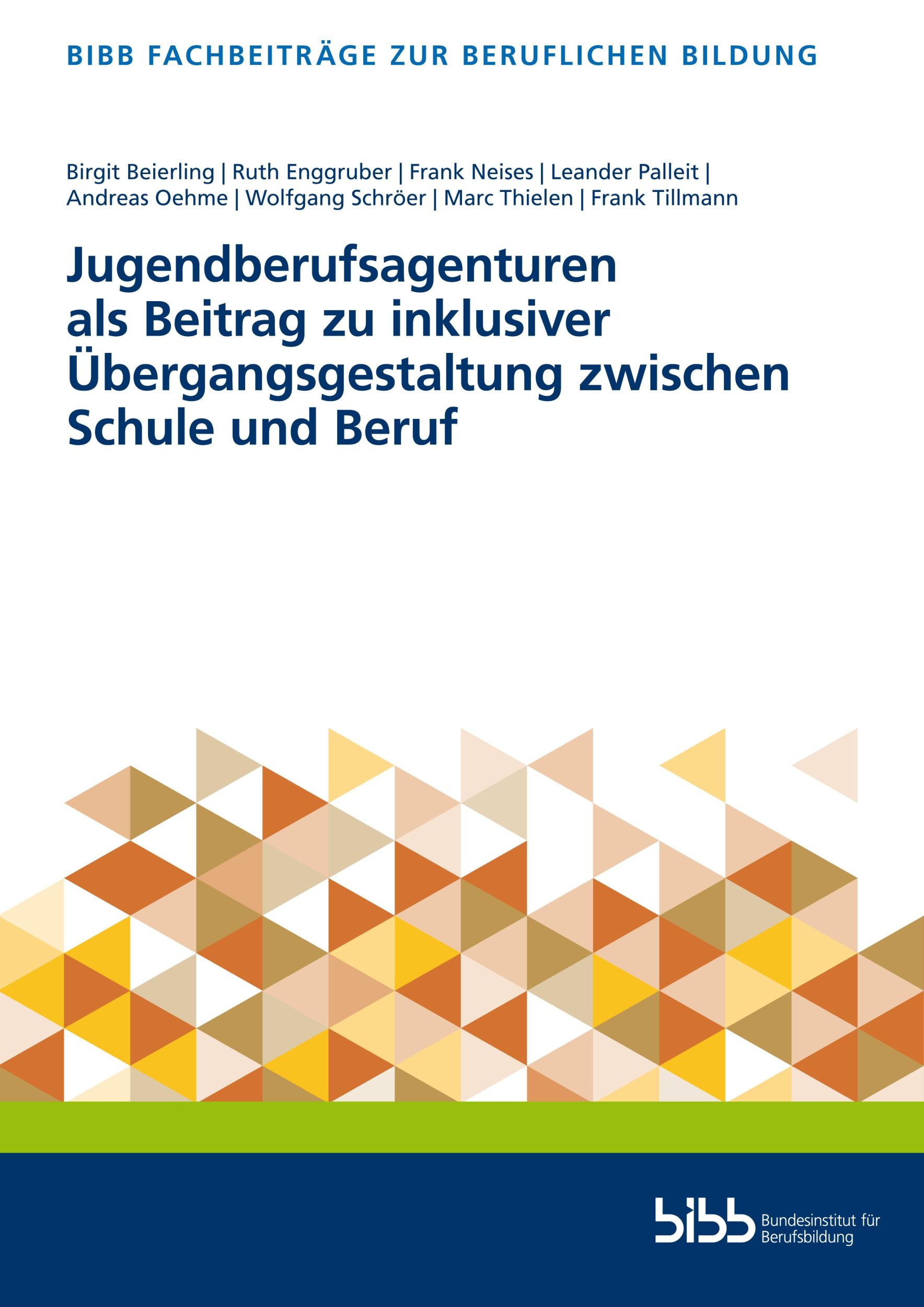 Cover: 9783847428268 | Jugendberufsagenturen als Beitrag zu inklusiver Übergangsgestaltung...