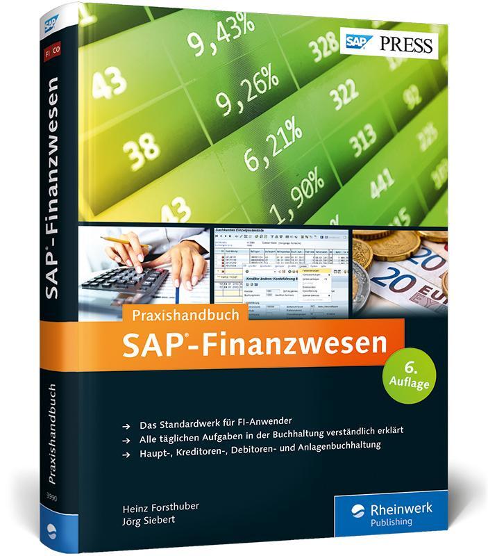 Cover: 9783836239905 | SAP-Finanzwesen | Das Praxishandbuch zu SAP FI | Forsthuber (u. a.)