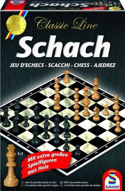 Cover: 4001504490829 | Schach. Classic Line (extra große Figuren) | Für 2 Spieler | Spiel