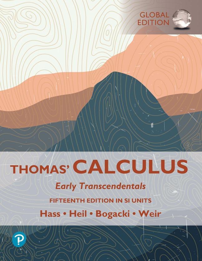 Cover: 9781292725901 | Thomas' Calculus: Early Transcendentals, SI Units | Joel Hass (u. a.)